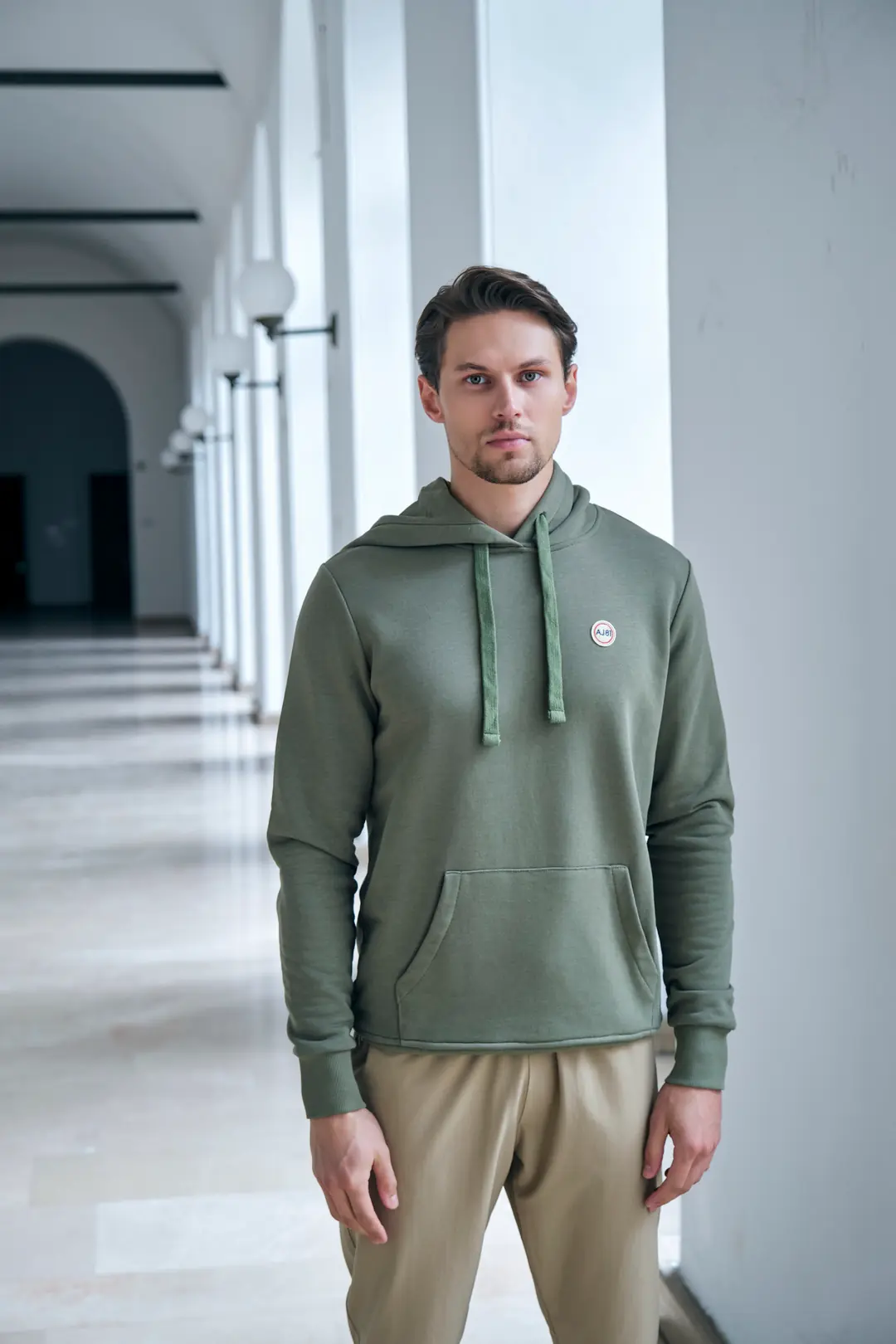 Men’s Olive Green Hoodie