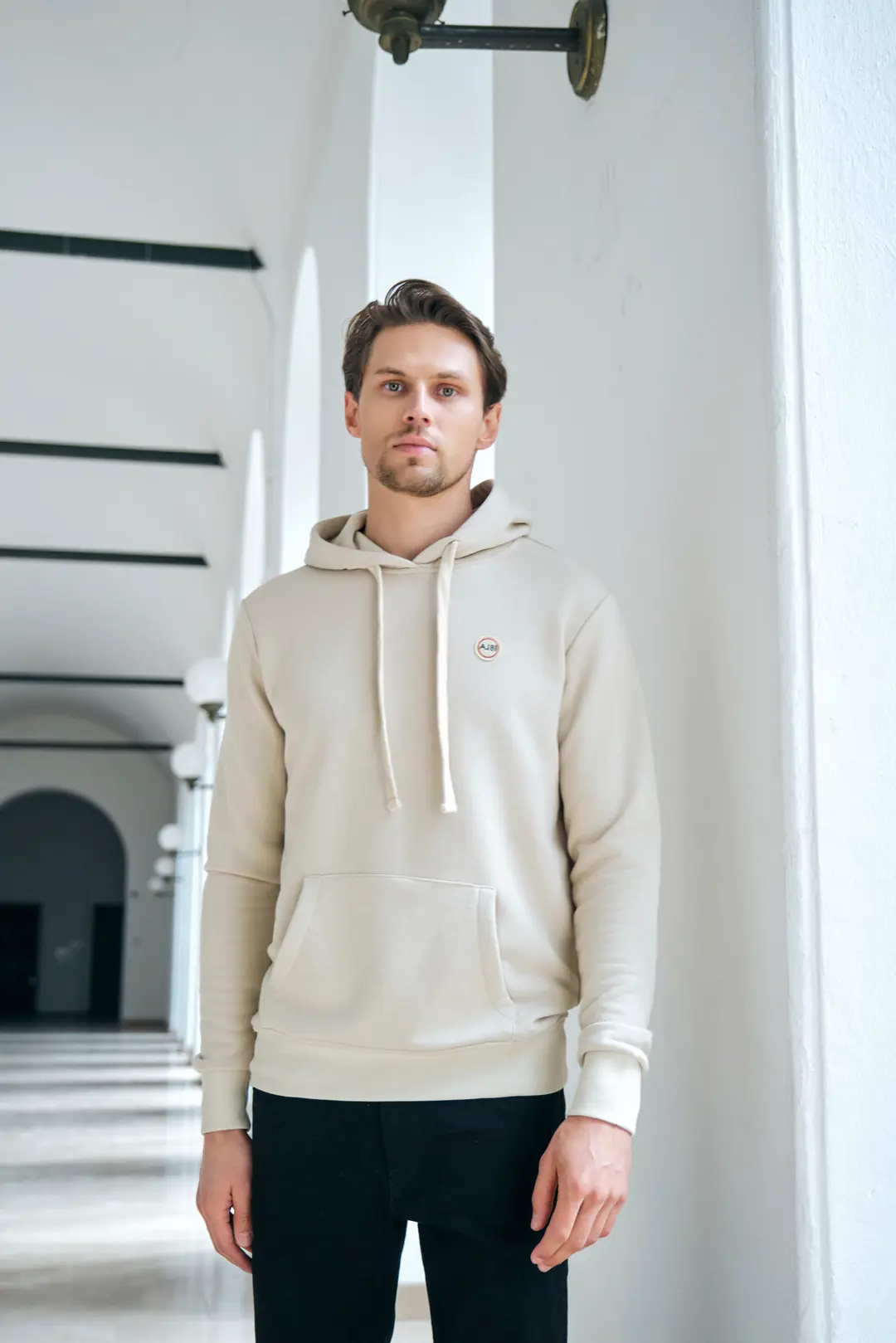 Men’s Oatmeal Hoodie
